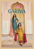 Garima -1 Viscose Stripe Kurti Anant Tex Exports Private Limited