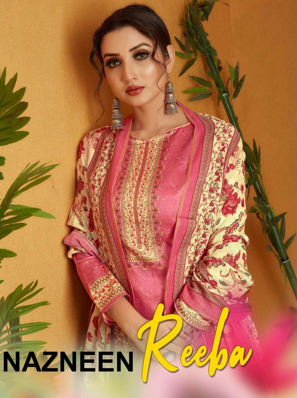 NAZNEEN REEBA 1274 SERIES  DIGITAL PRINT SUIT Anant Tex Exports Private Limited