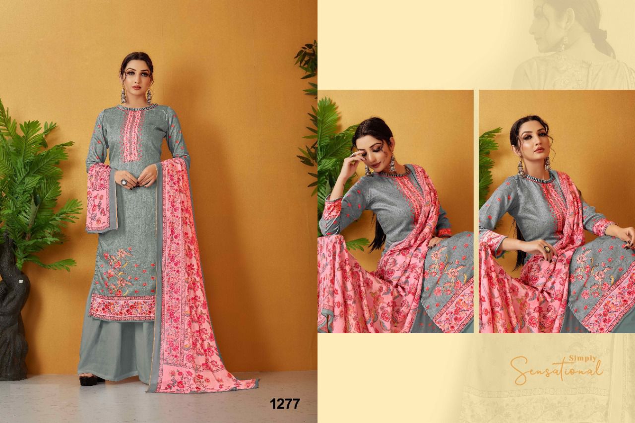 NAZNEEN REEBA 1274 SERIES  DIGITAL PRINT SUIT Anant Tex Exports Private Limited