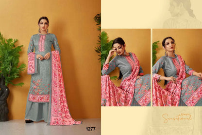 NAZNEEN REEBA 1274 SERIES  DIGITAL PRINT SUIT Anant Tex Exports Private Limited