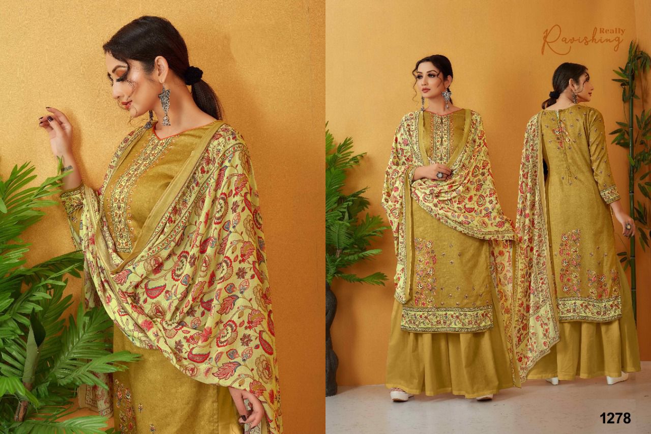 NAZNEEN REEBA 1274 SERIES  DIGITAL PRINT SUIT Anant Tex Exports Private Limited