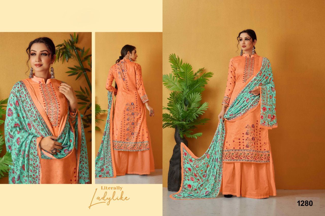 NAZNEEN REEBA 1274 SERIES  DIGITAL PRINT SUIT Anant Tex Exports Private Limited