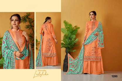 NAZNEEN REEBA 1274 SERIES  DIGITAL PRINT SUIT Anant Tex Exports Private Limited