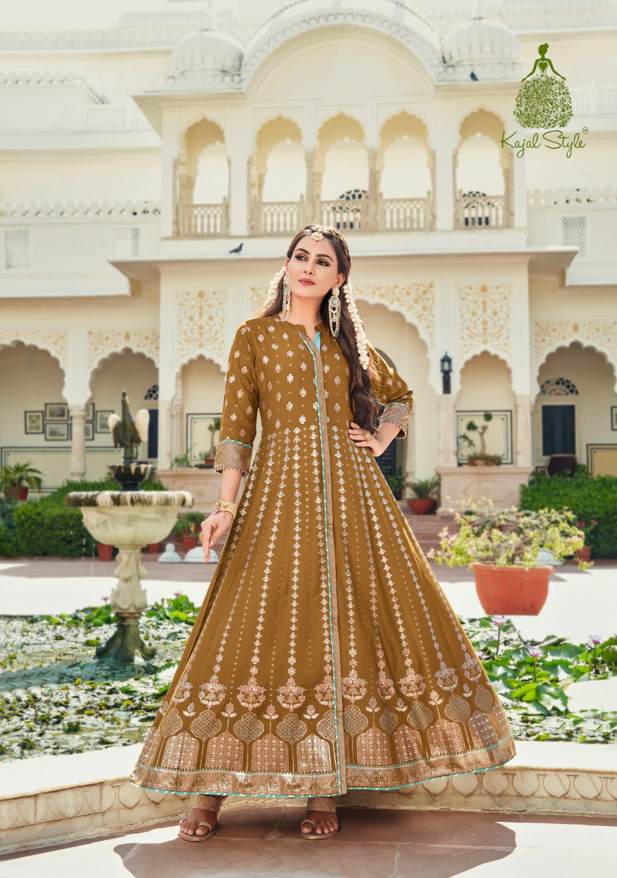Kajal Vol.8 Designer Gown Anant Tex Exports Private Limited