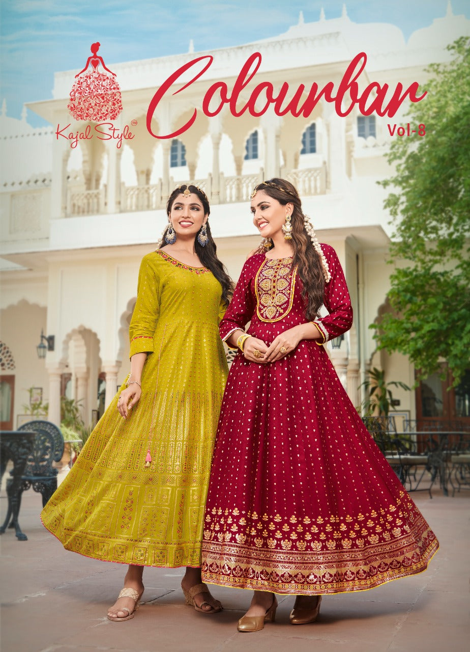 Kajal Vol.8 Designer Gown Anant Tex Exports Private Limited
