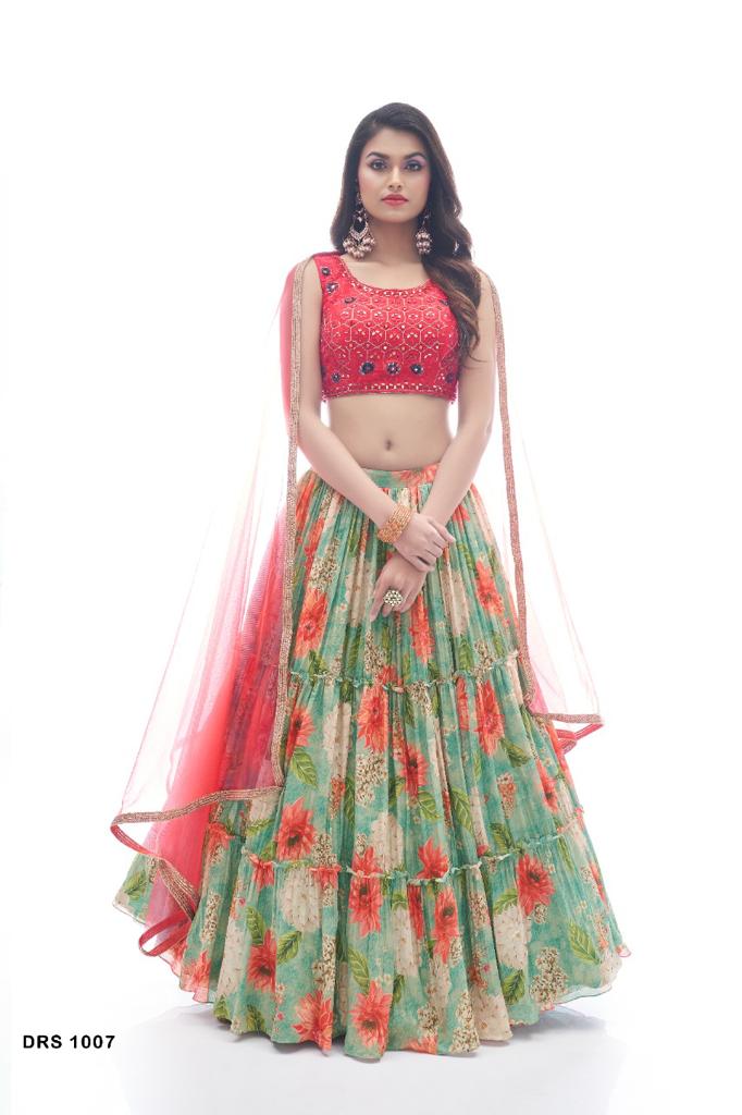 Traditional Looks For Designer Lehenga choli Anant Tex Exports Private Limited