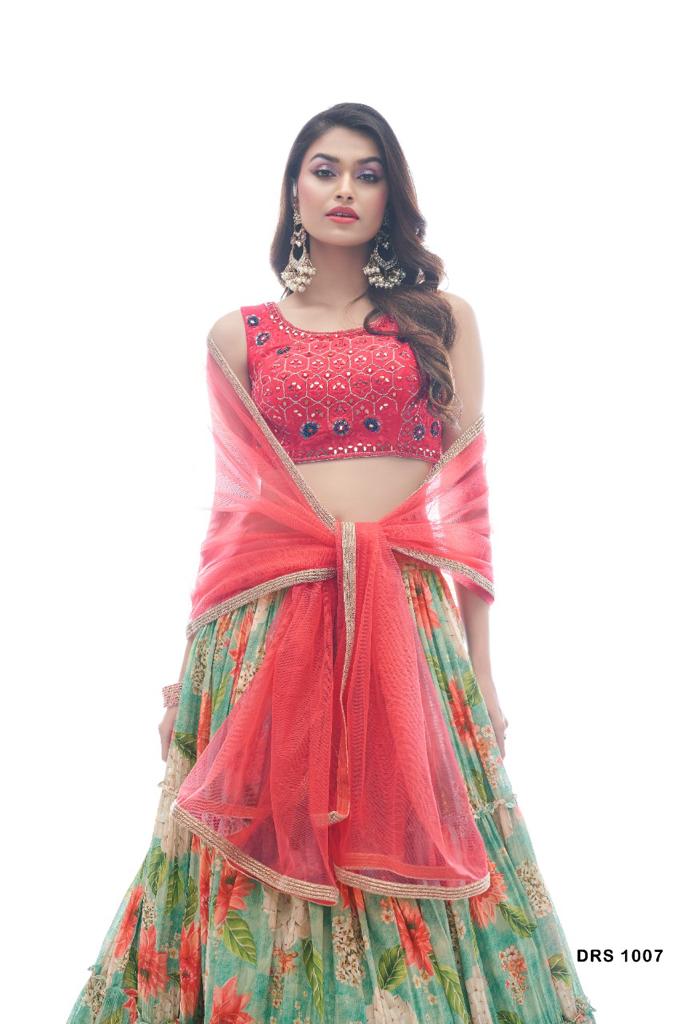 Traditional Looks For Designer Lehenga choli Anant Tex Exports Private Limited