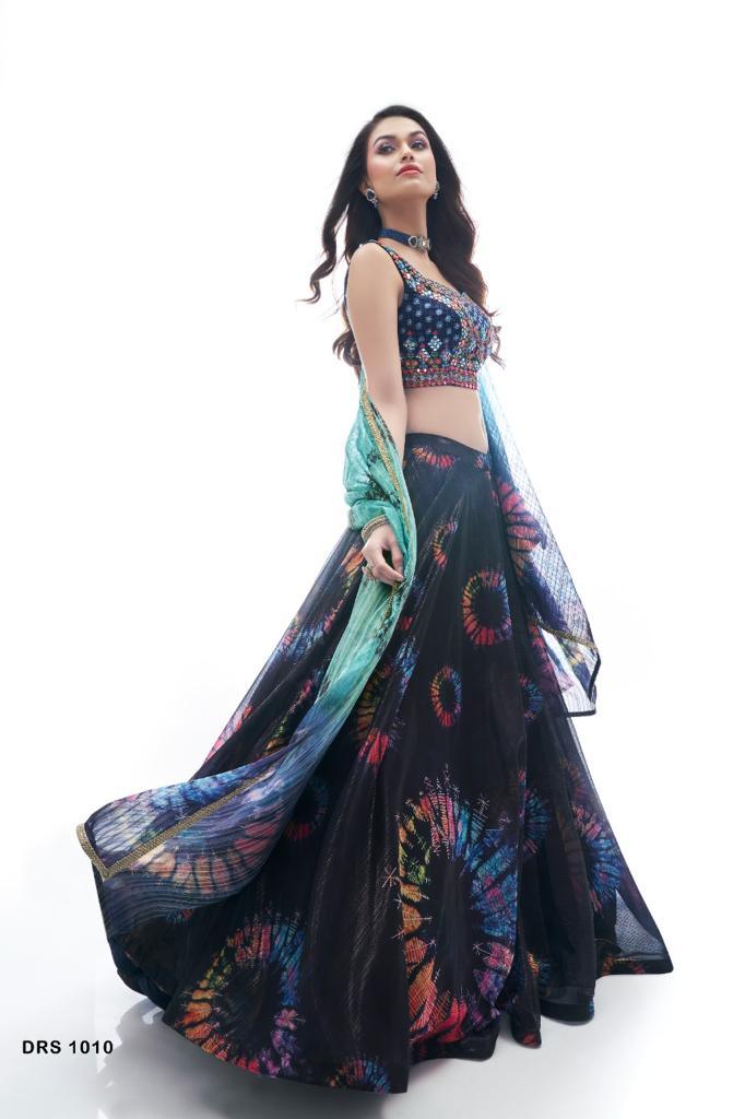 Traditional Looks For Designer Lehenga choli Anant Tex Exports Private Limited