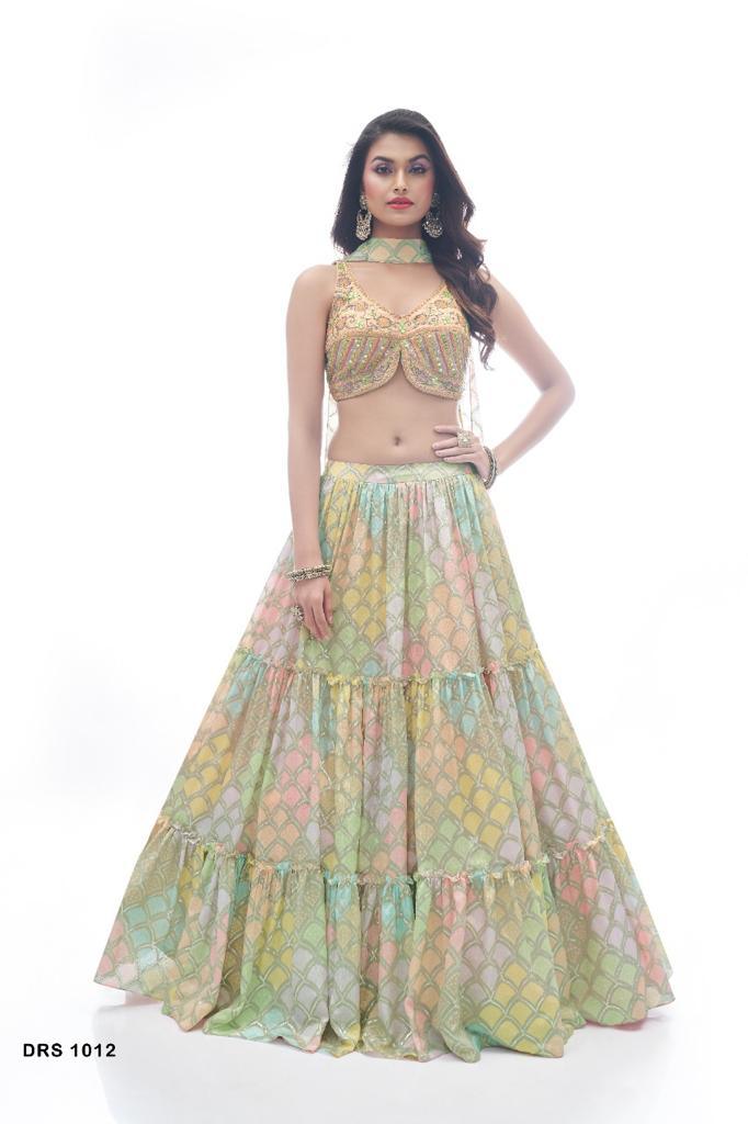 Traditional Looks For Designer Lehenga choli Anant Tex Exports Private Limited