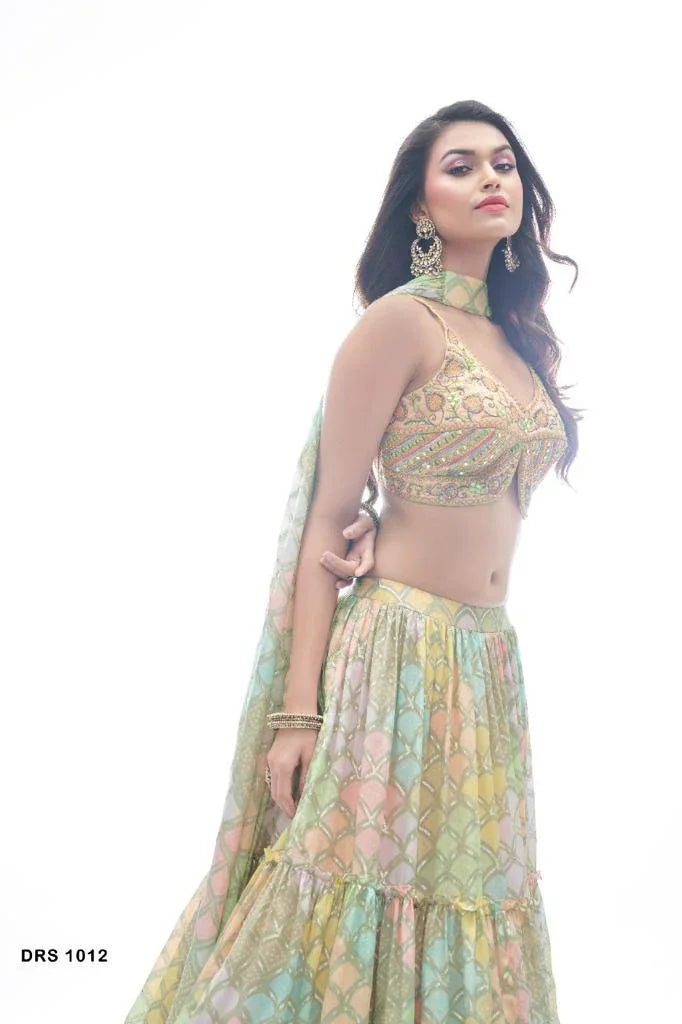 Traditional Looks For Designer Lehenga choli Anant Tex Exports Private Limited