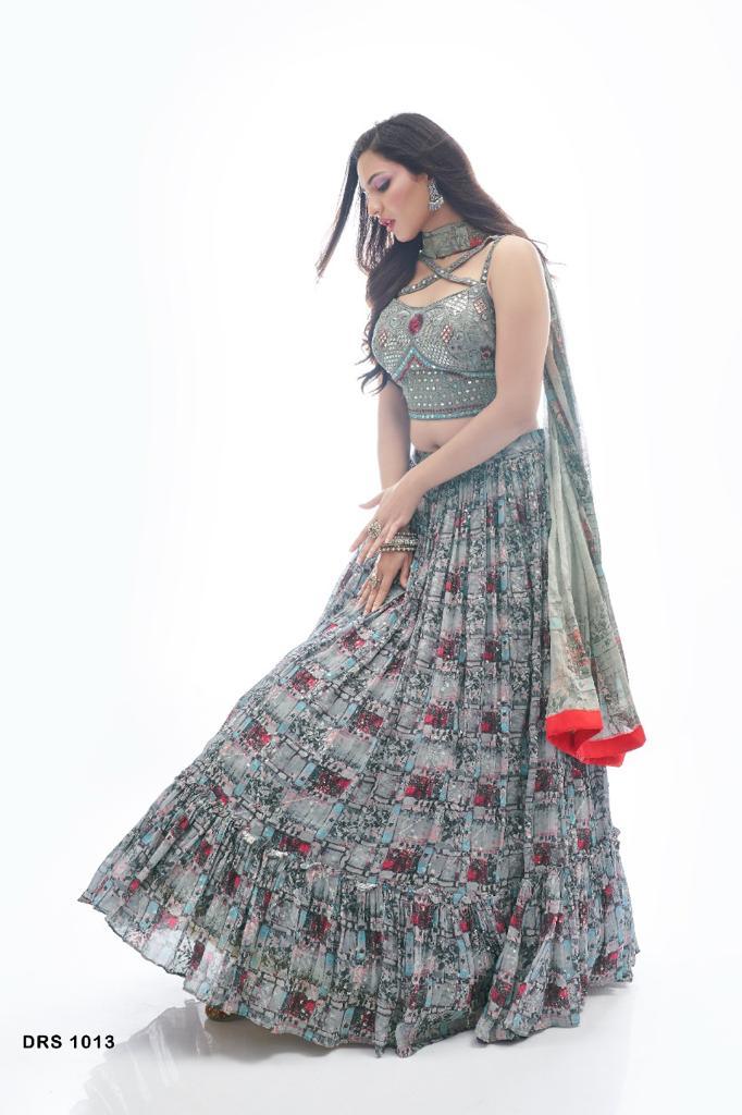 Traditional Looks For Designer Lehenga choli Anant Tex Exports Private Limited