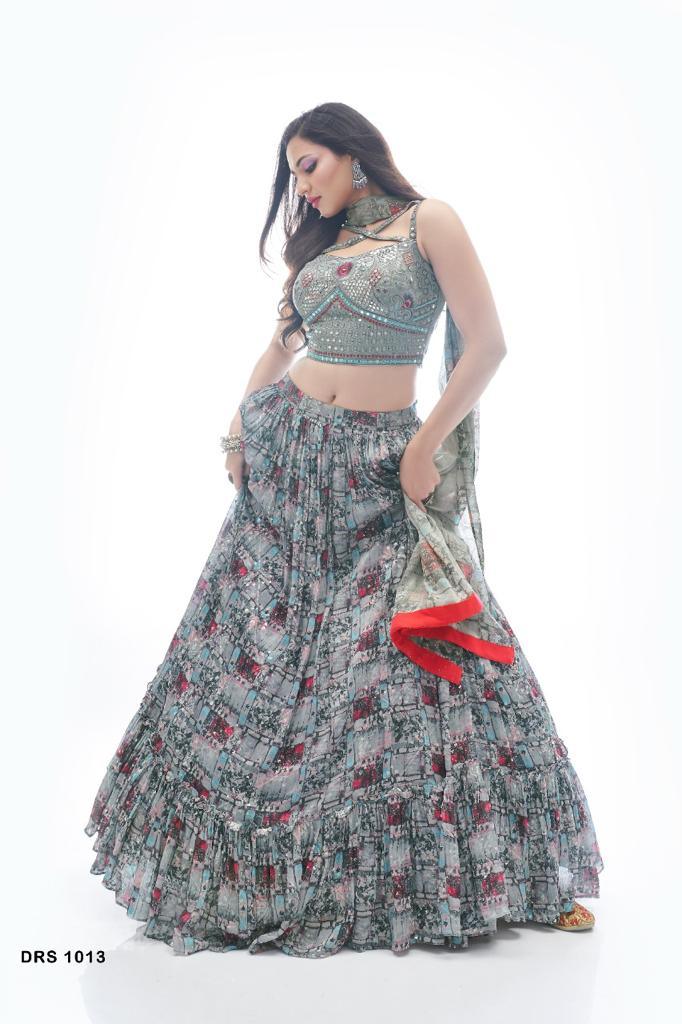 Traditional Looks For Designer Lehenga choli Anant Tex Exports Private Limited