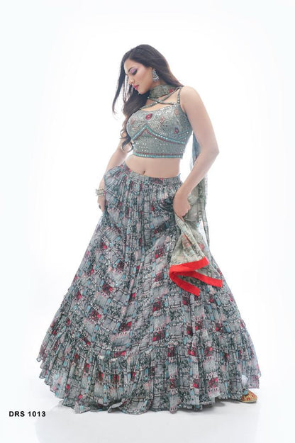 Traditional Looks For Designer Lehenga choli Anant Tex Exports Private Limited