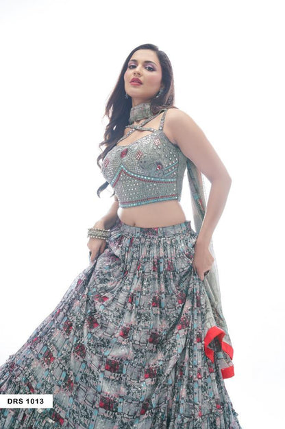 Traditional Looks For Designer Lehenga choli Anant Tex Exports Private Limited