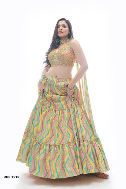 Traditional Looks For Designer Lehenga choli Anant Tex Exports Private Limited