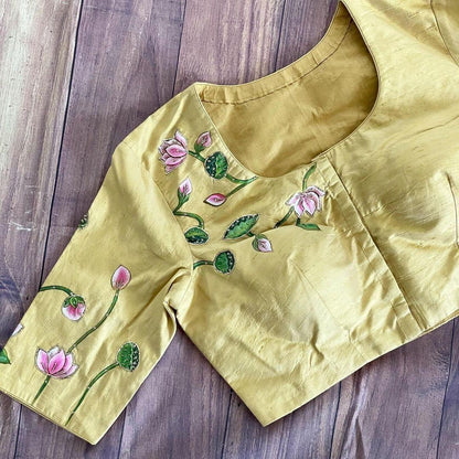 Party Wear Designer Khatli Handwork Blouse Anant Tex Exports Private Limited