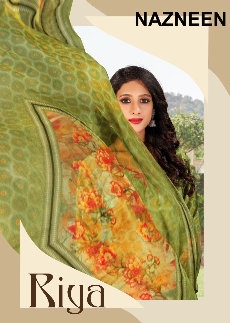 NAZNEEN RIYA 1281 SERIES HEAVY COTTON SUIT Anant Tex Exports Private Limited