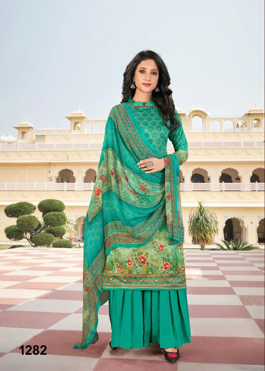 NAZNEEN RIYA 1281 SERIES HEAVY COTTON SUIT Anant Tex Exports Private Limited