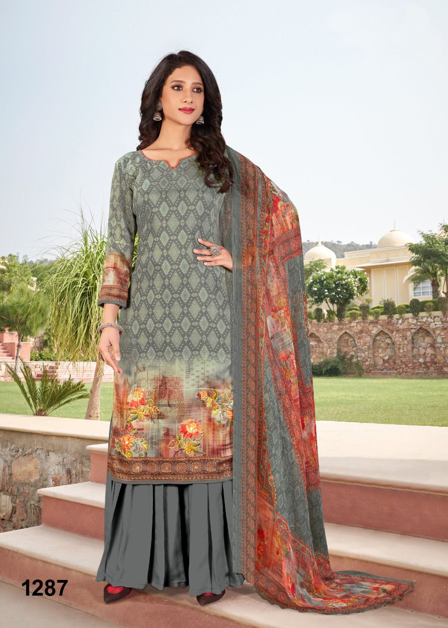 NAZNEEN RIYA 1281 SERIES HEAVY COTTON SUIT Anant Tex Exports Private Limited