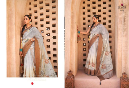 REVAA SANGINI R-398 SERIES TISSUE COTTON SAREE Anant Tex Exports Private Limited