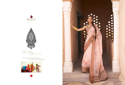 REVAA SANGINI R-398 SERIES TISSUE COTTON SAREE Anant Tex Exports Private Limited