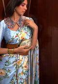 Rajtex Kudos Satin Crape With Digital Print Saree Anant Tex Exports Private Limited