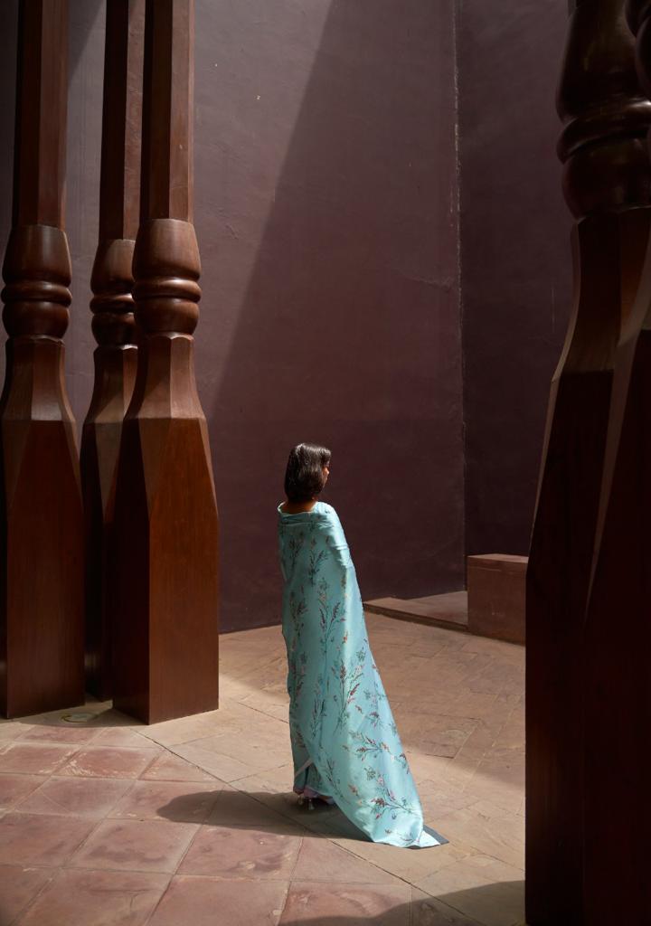 Rajtex Kudos Satin Crape With Digital Print Saree Anant Tex Exports Private Limited