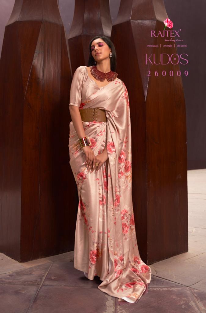 Rajtex Kudos Satin Crape With Digital Print Saree Anant Tex Exports Private Limited