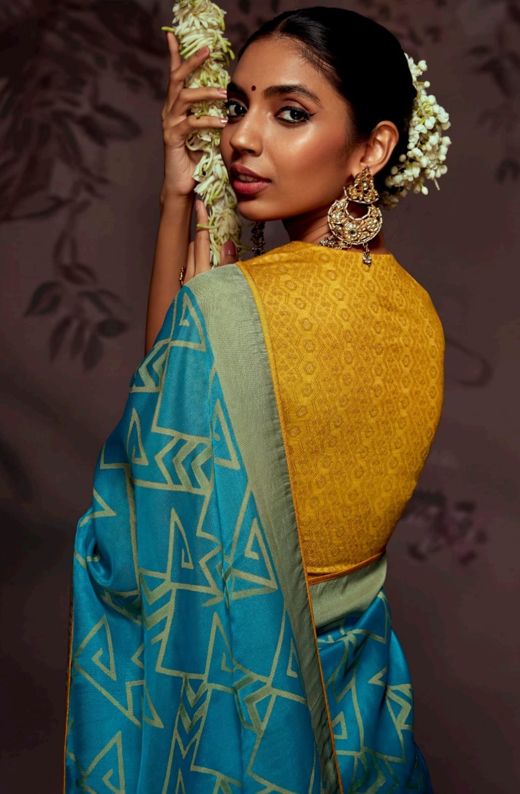 Kimora Radha Soft Brasso With Organza Saree Anant Tex Exports Private Limited