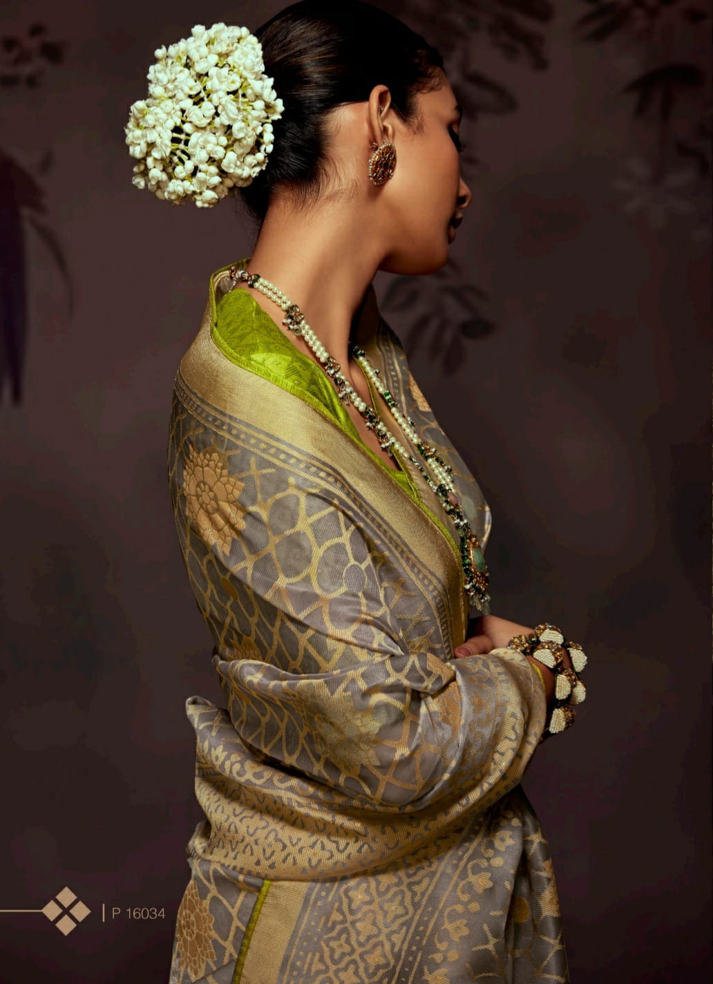 Kimora Radha Soft Brasso With Organza Saree Anant Tex Exports Private Limited