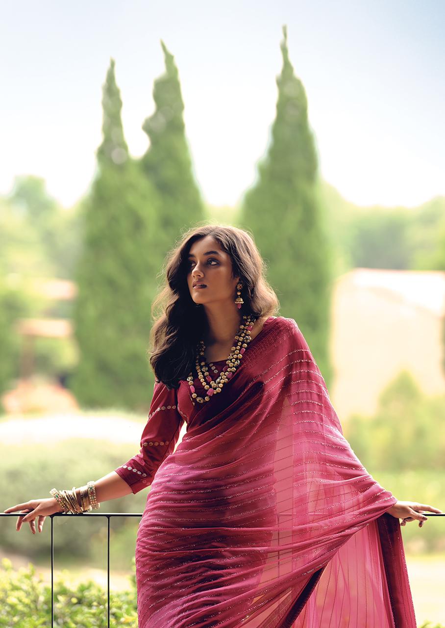 Kashvi Ananya Georgette Saree Anant Tex Exports Private Limited