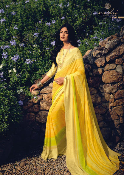 Kashvi Ananya Georgette Saree Anant Tex Exports Private Limited