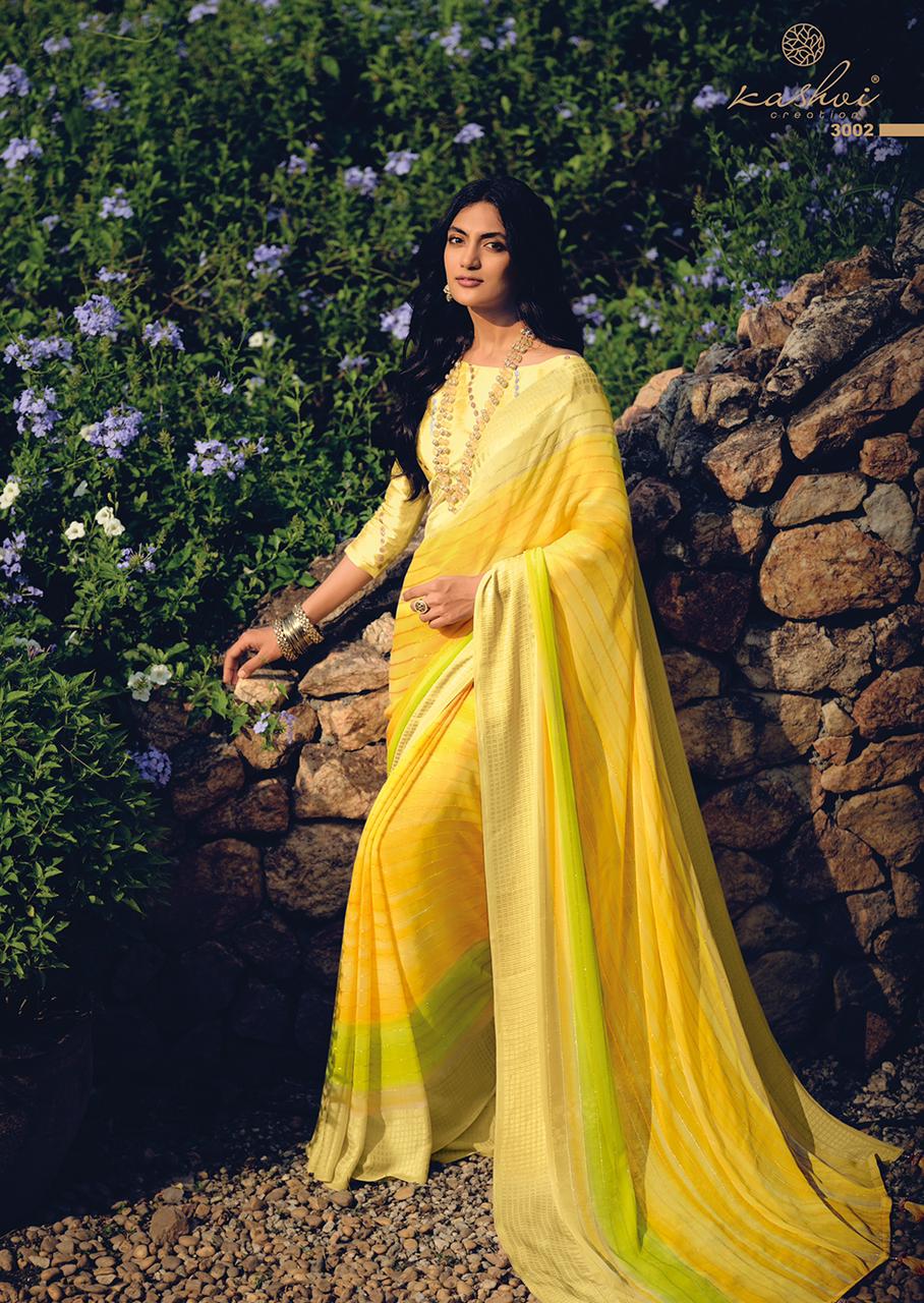 Kashvi Ananya Georgette Saree Anant Tex Exports Private Limited