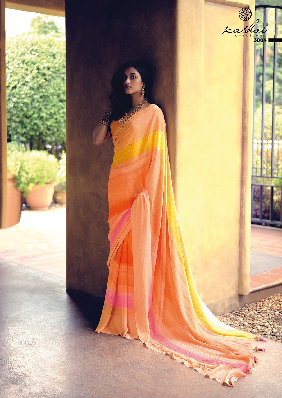 Kashvi Ananya Georgette Saree Anant Tex Exports Private Limited