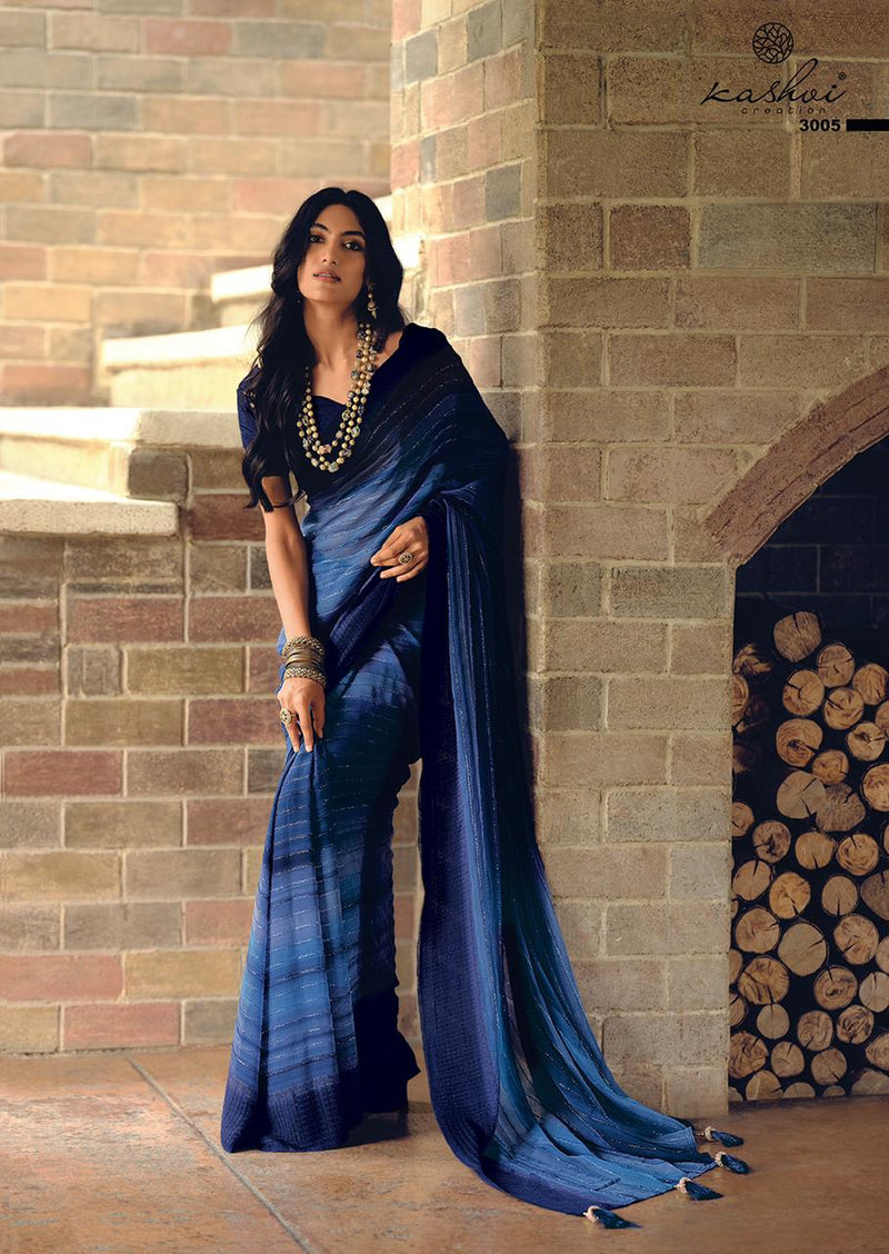 Kashvi Ananya Georgette Saree Anant Tex Exports Private Limited