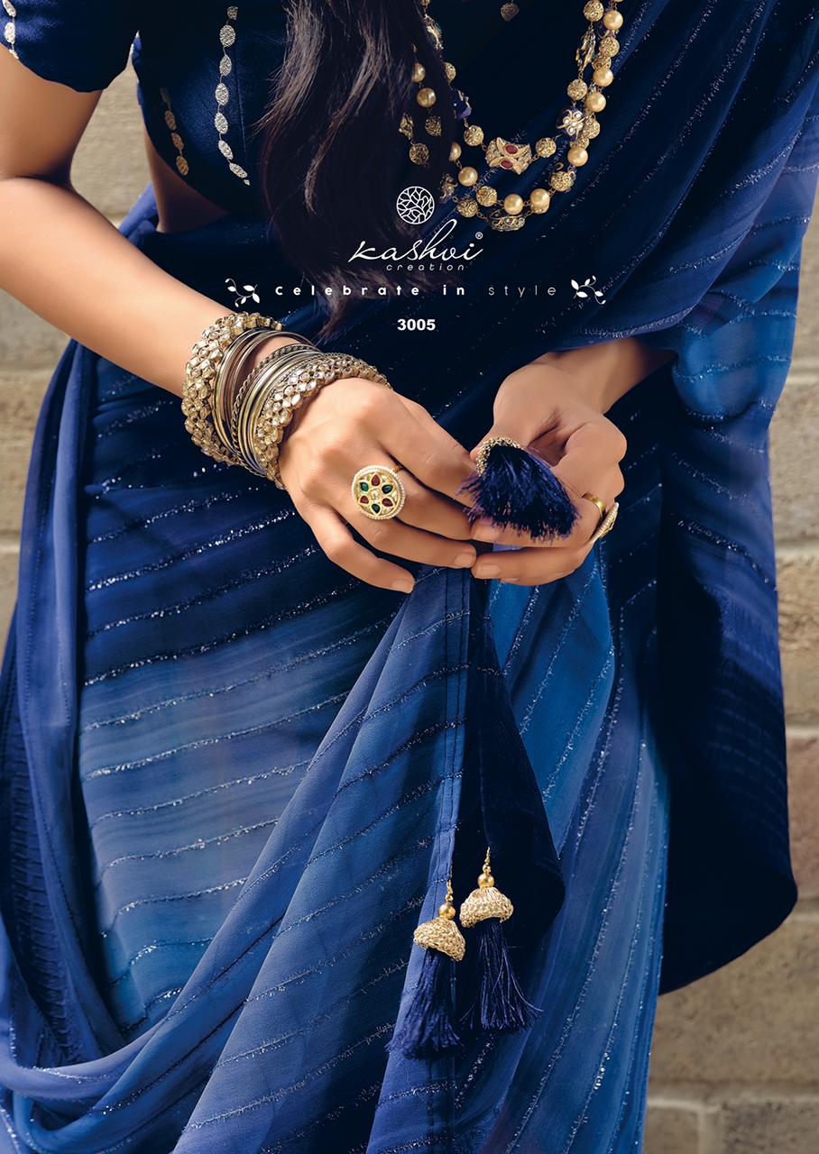 Kashvi Ananya Georgette Saree Anant Tex Exports Private Limited