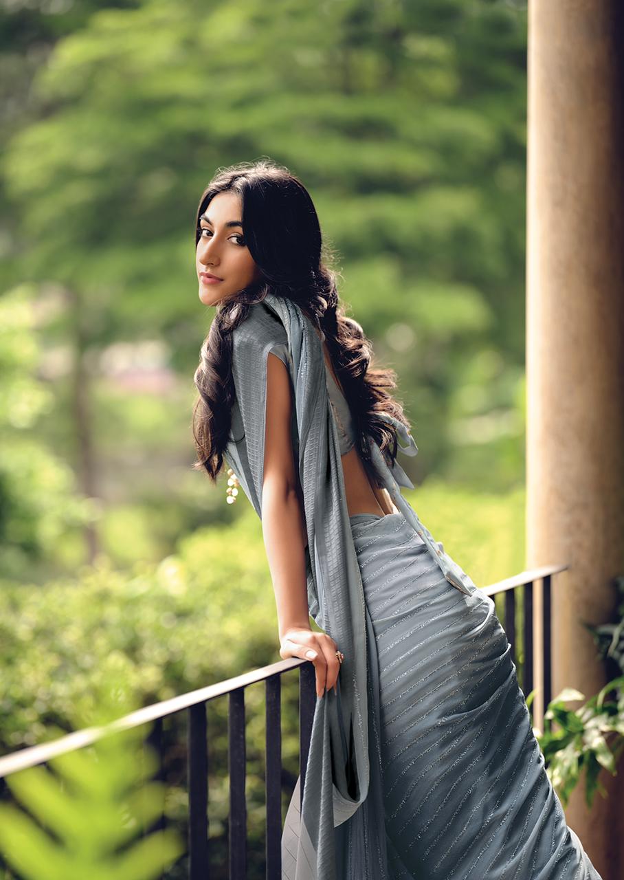 Kashvi Ananya Georgette Saree Anant Tex Exports Private Limited