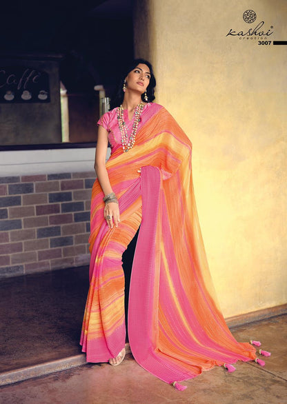 Kashvi Ananya Georgette Saree Anant Tex Exports Private Limited