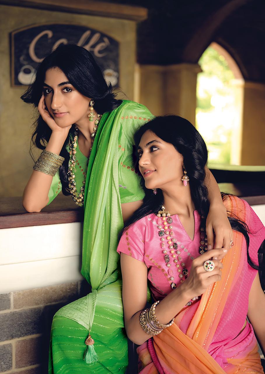 Kashvi Ananya Georgette Saree Anant Tex Exports Private Limited