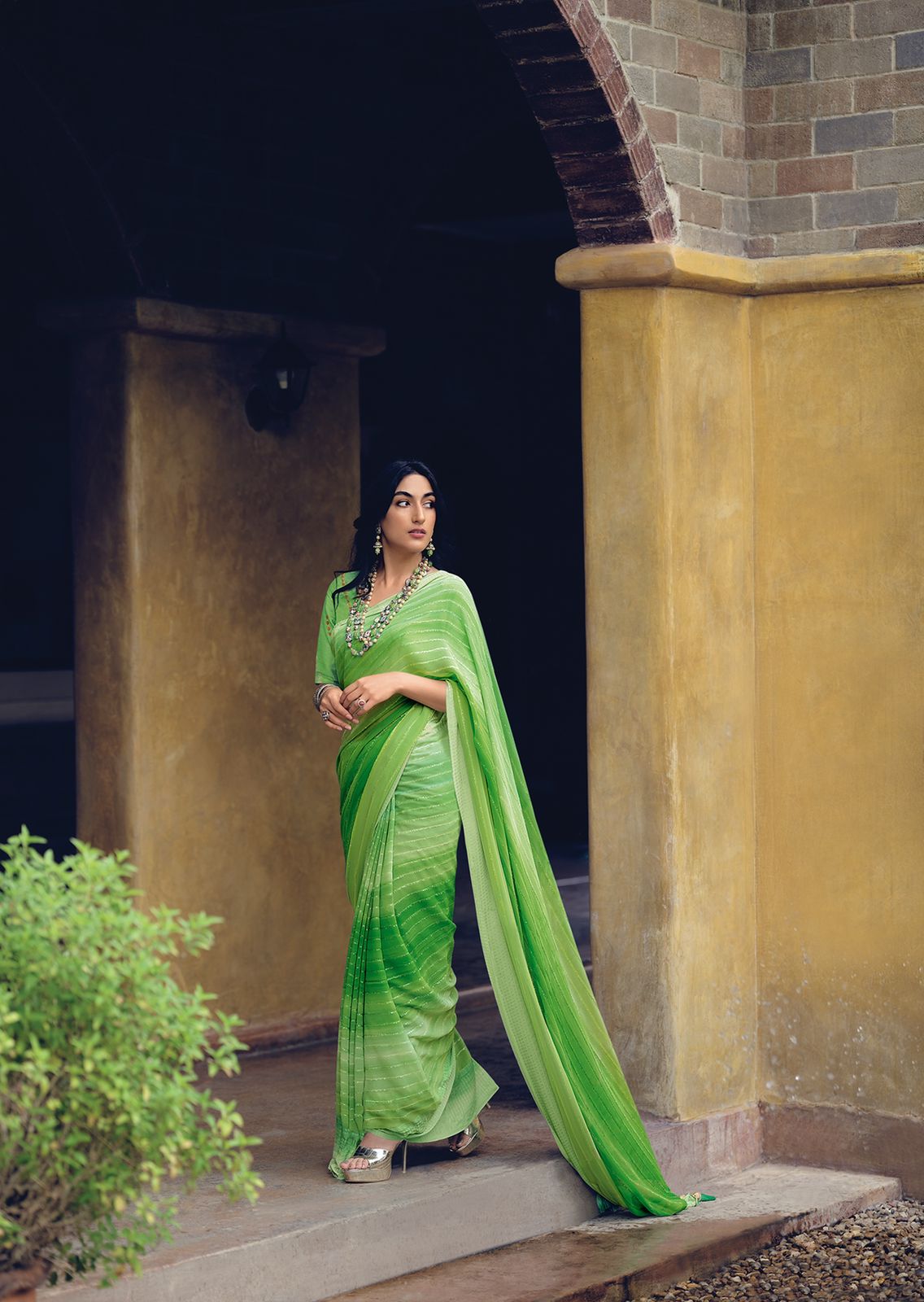 Kashvi Ananya Georgette Saree Anant Tex Exports Private Limited