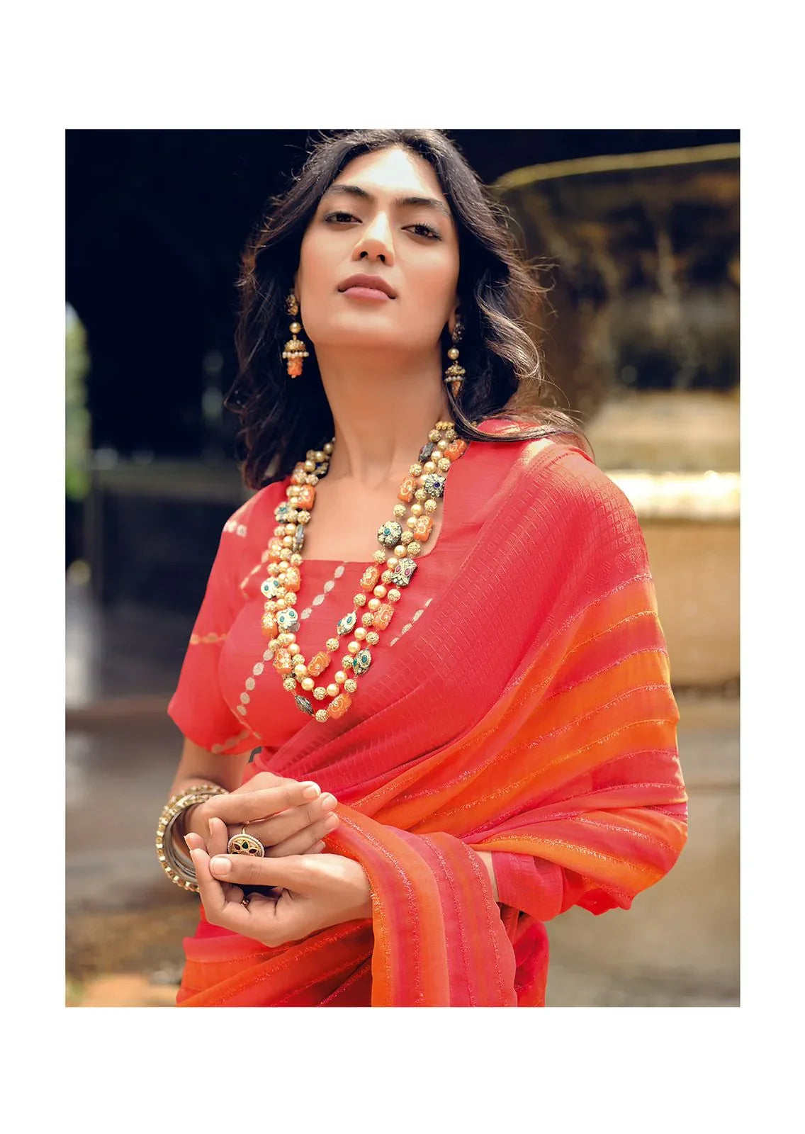 Kashvi Ananya Georgette Saree Anant Tex Exports Private Limited