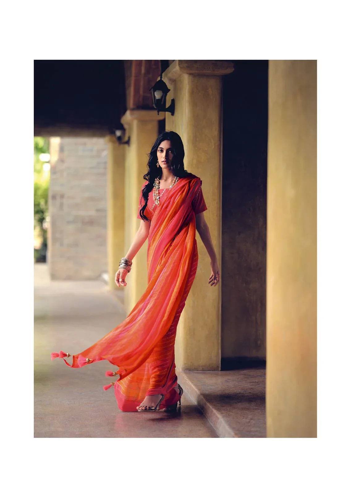Kashvi Ananya Georgette Saree Anant Tex Exports Private Limited