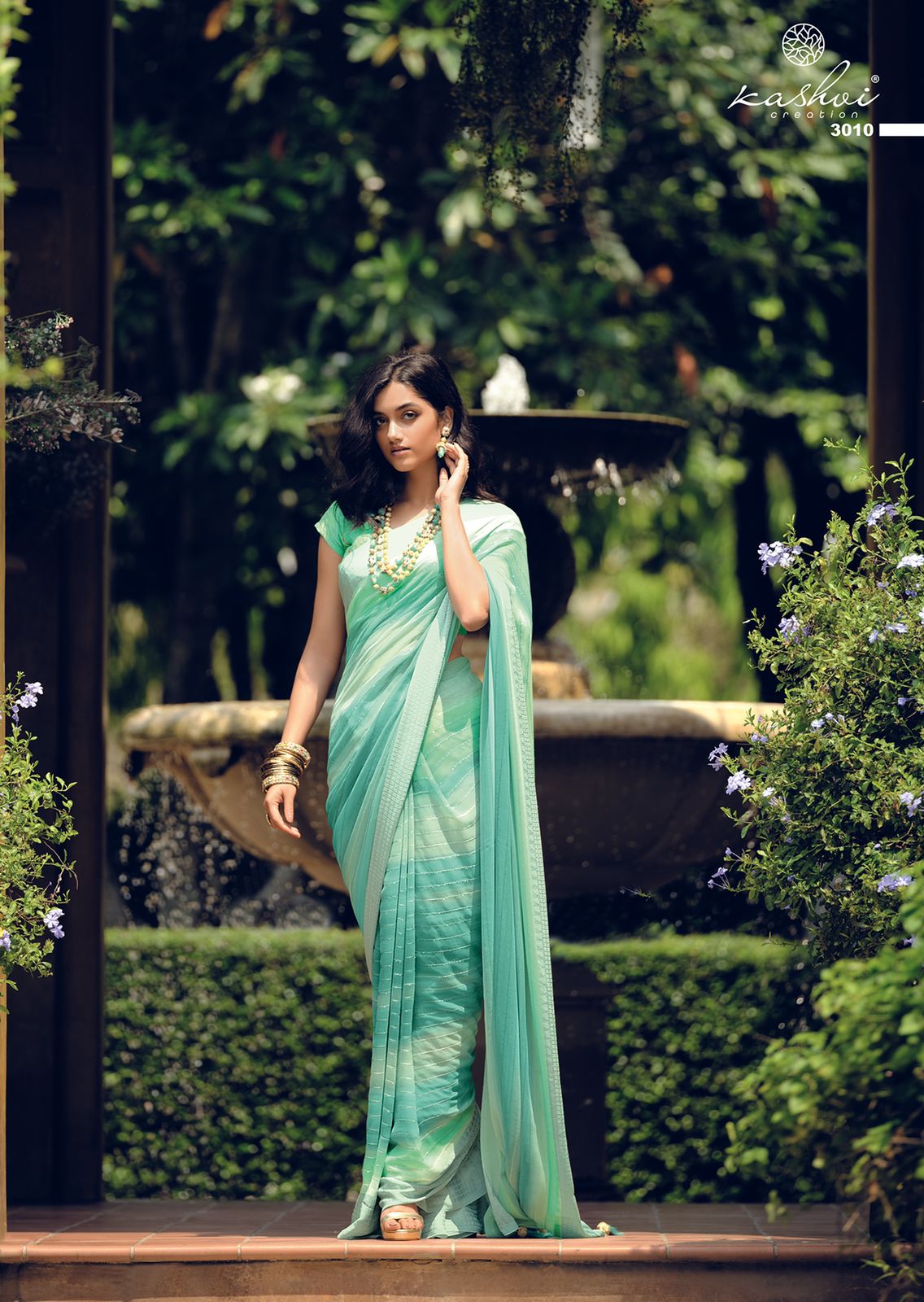 Kashvi Ananya Georgette Saree Anant Tex Exports Private Limited