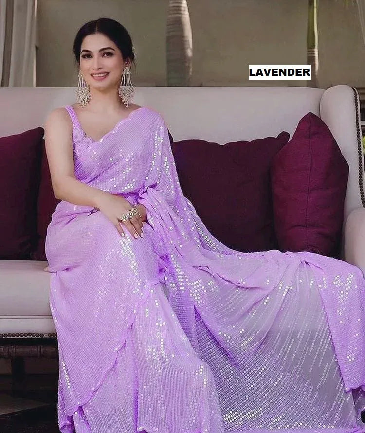 Bollywood Designer Sequence Saree 3281 Anant Tex Exports Private Limited
