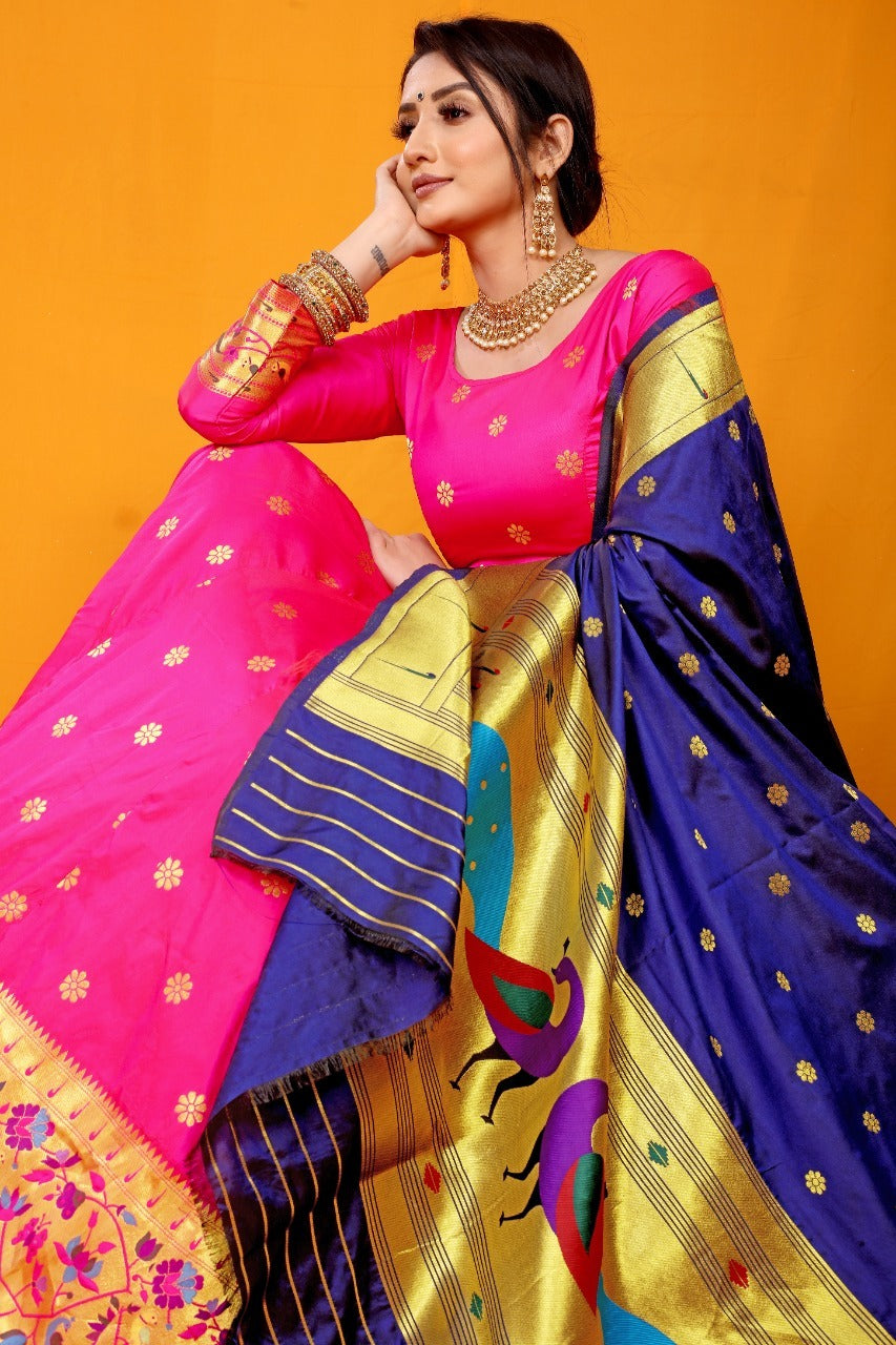 Paithani Silk Lehenga Choli