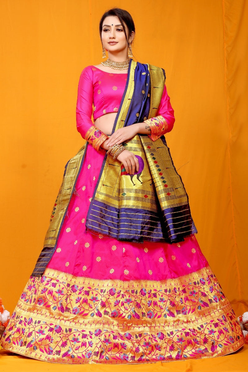 Paithani Silk Lehenga Choli
