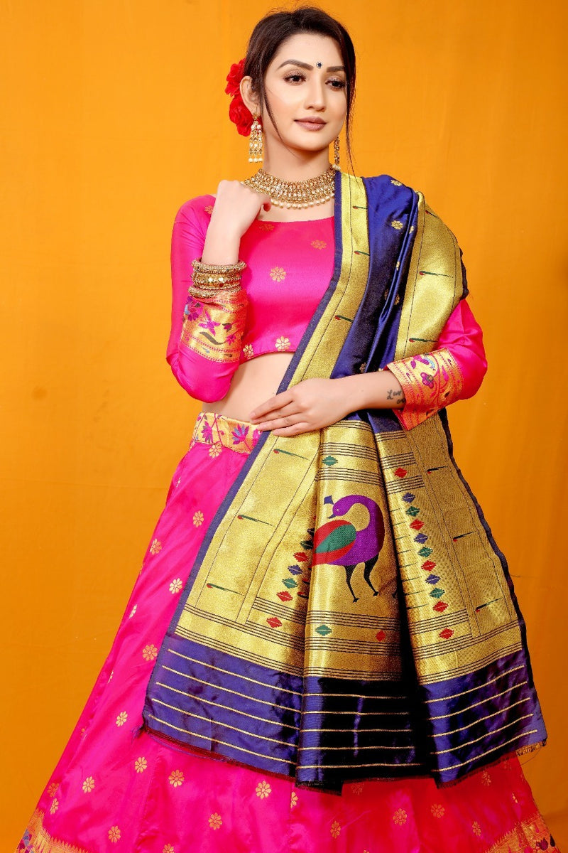Paithani Silk Lehenga Choli