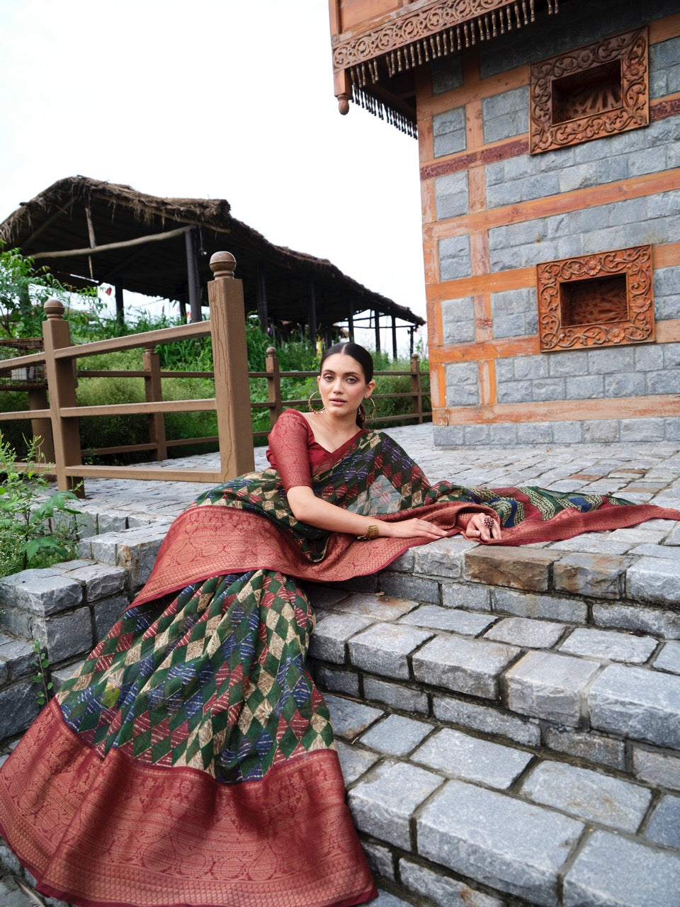 RajYog Meera S.r Soft Linen Saree Anant Tex Exports Private Limited