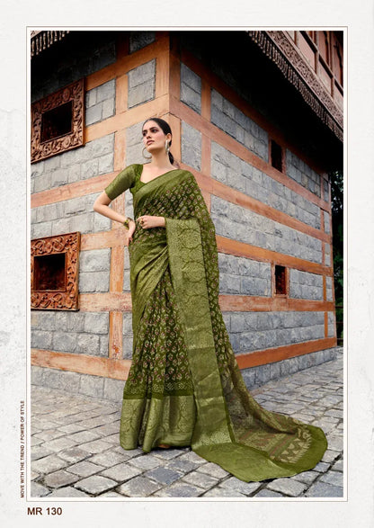 RajYog Meera S.r Soft Linen Saree Anant Tex Exports Private Limited
