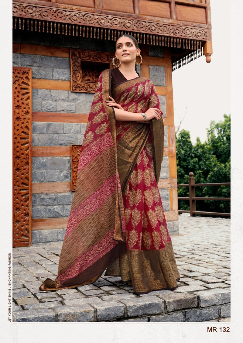 RajYog Meera S.r Soft Linen Saree Anant Tex Exports Private Limited